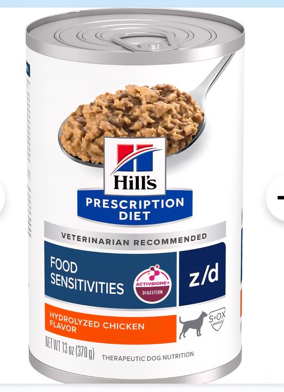 z/d Hydrolyzed Chicken Flavor Dog Food | Hill's Prescription Diet
