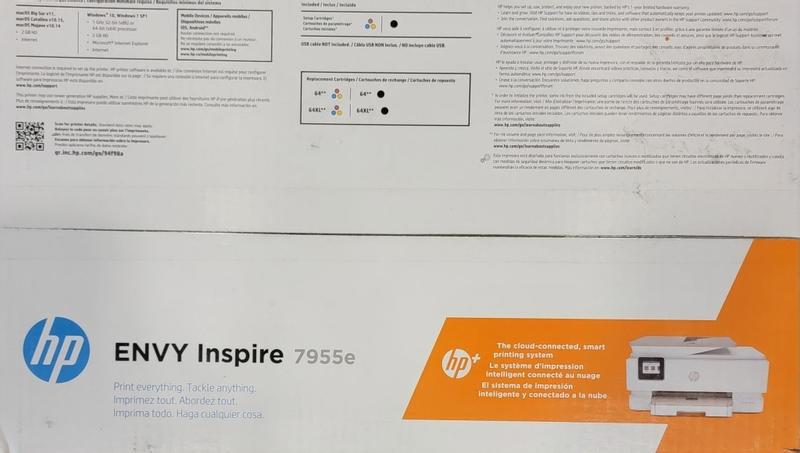 Imprimante Tout-en-un HP ENVY Inspire 7255e avec 3 mois d'instant Ink avec  HP+ inclus - HP Store Canada