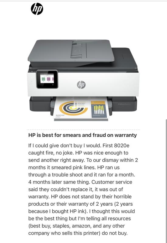 HP OfficeJet Pro 8025e All-in-One Printer w/ bonus 6 months