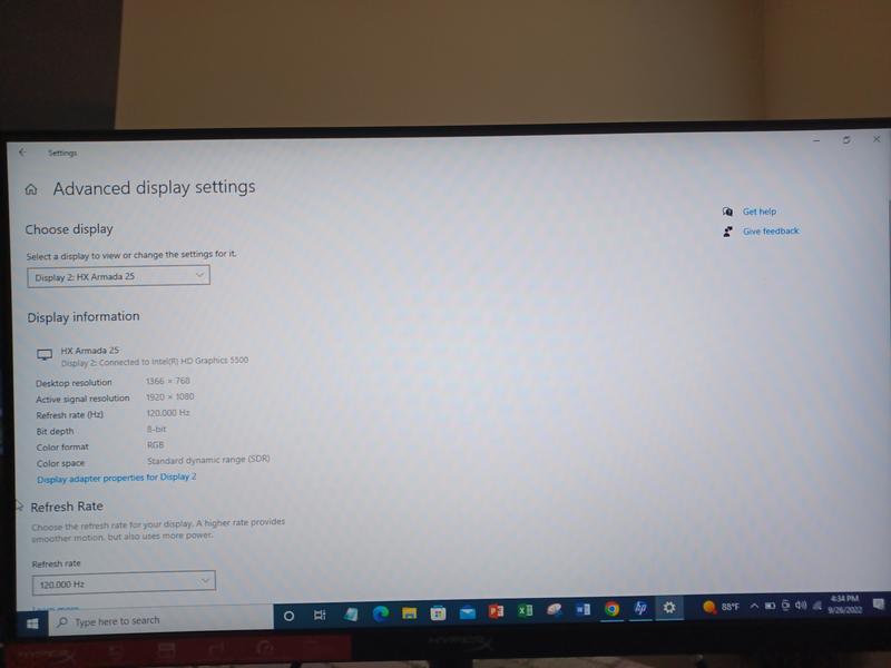 HyperX Armada 25 FHD Gaming Monitor - HP Store Canada