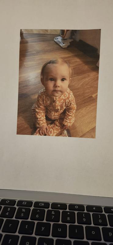 First thing i printed and its on regular paper. Super happy!