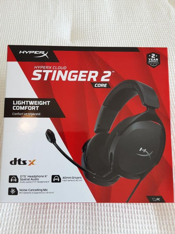 Casques gamer HyperX Cloud Stinger 2 Core PS noirs - HP Store Canada