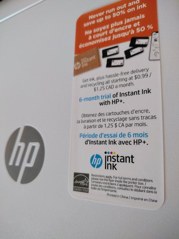 Imprimante tout-en-un HP ENVY 6055e avec 3 mois d'instant Ink avec HP+  inclus - HP Store Canada