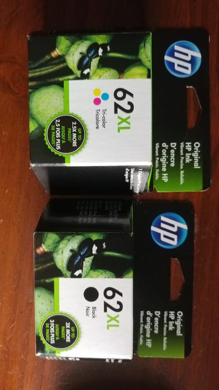 Acheter Marque propre HP 62XL Cartouche d'encre Noir + 3 couleurs