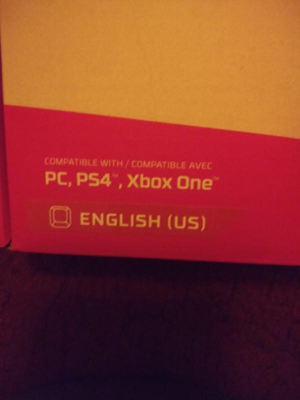 Works on the PC, PS4 AND XBOX ONE