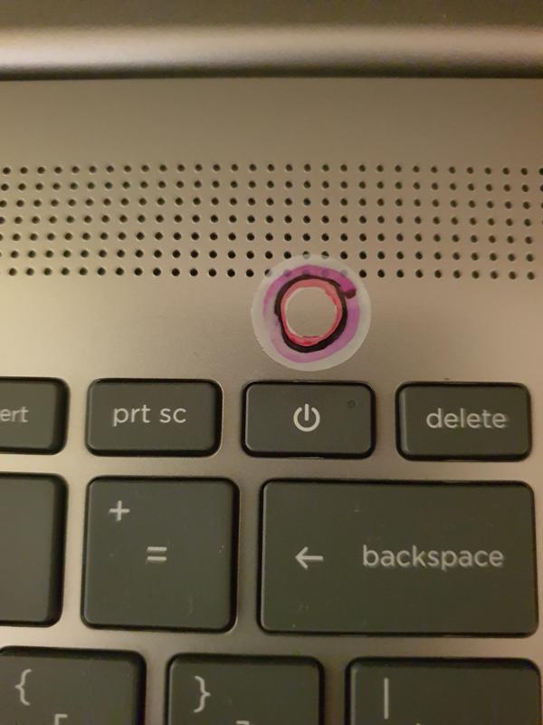 On button/key