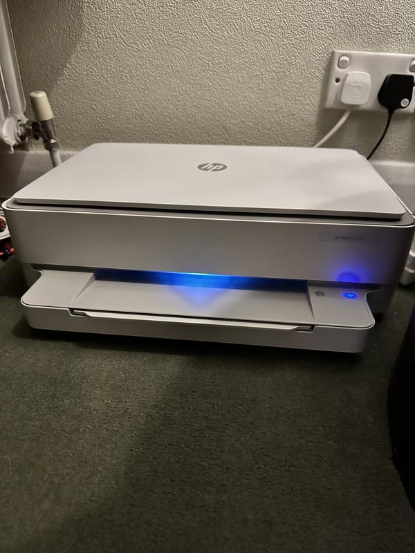 Imprimante Tout-en-un HP Envy 6032e Blanc + Cartouche d'encre HP