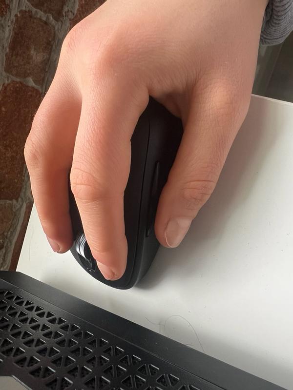 HP 510 Wireless Mouse | Ultra-Fast Rechargeable Supercapacitor | 30 Days From 3-Min Charge | 4000 DPI | 4 Programmable Buttons | 2.4GHz Wireless | Black