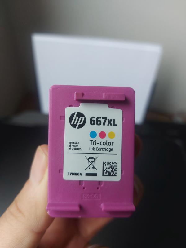 Cartucho de Tinta HP 667XL Colorido Advantage de Alto Rendimento