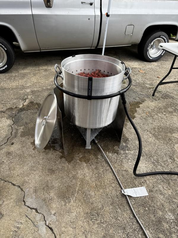 Complete 120 Quart Propane Crawfish Cooker for Seafood Boils