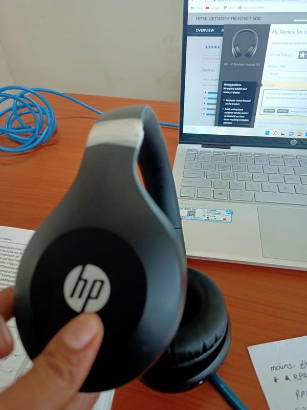 Casque HP Bluetooth 500 - HP Store France