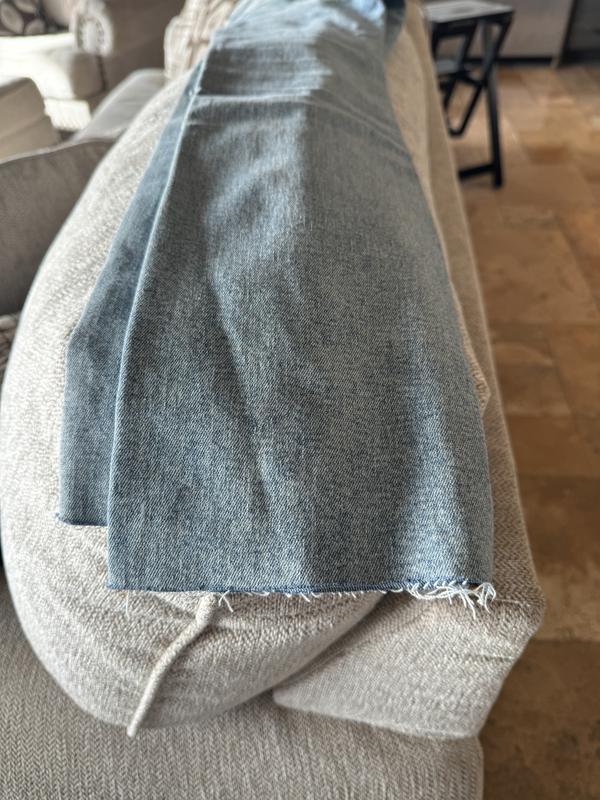 No hem from the factory