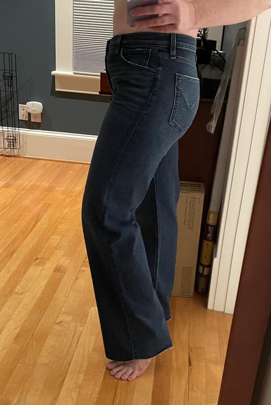 NEW Rosie High Rise Wide Leg Ankle Jean in Mogul Wash by Hudson Jeans