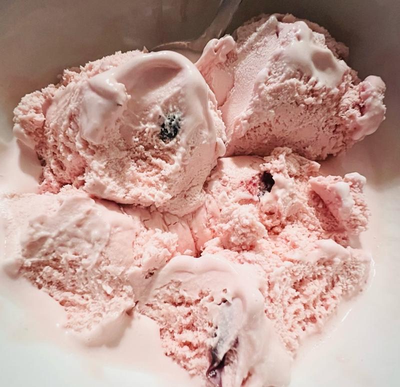 Black Cherry 48 oz Ice Cream - Hudsonville Ice Cream