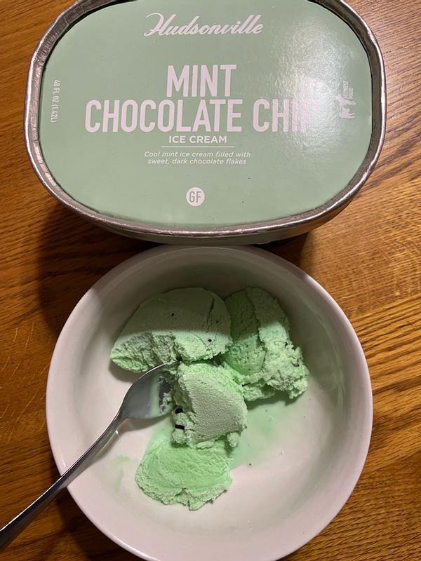 Mint Chocolate Chip 48 oz Ice Cream - Hudsonville Ice Cream