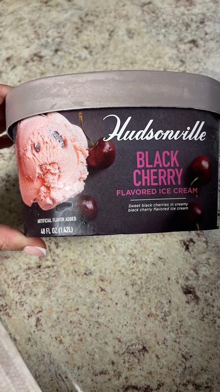 Black Cherry 48 oz Ice Cream - Hudsonville Ice Cream