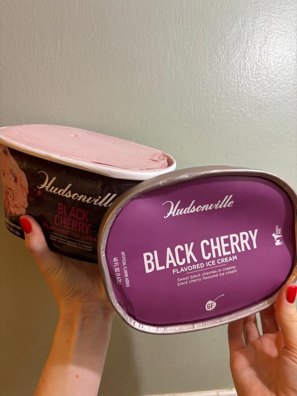 Black Cherry 48 oz Ice Cream - Hudsonville Ice Cream