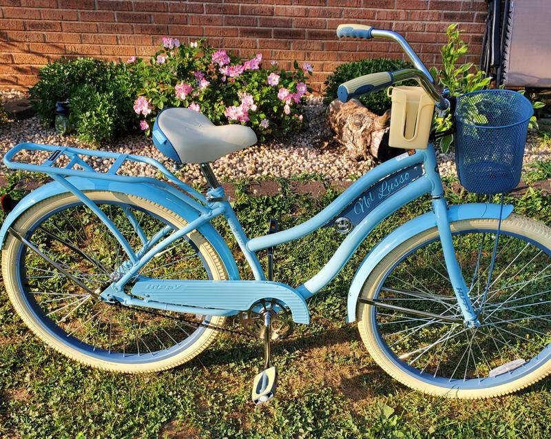 teal blue bike