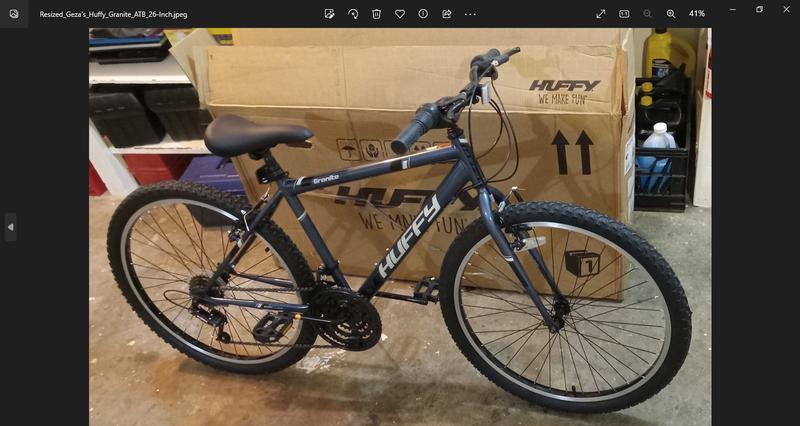 Huffy granite 26 store men's mountain bike review