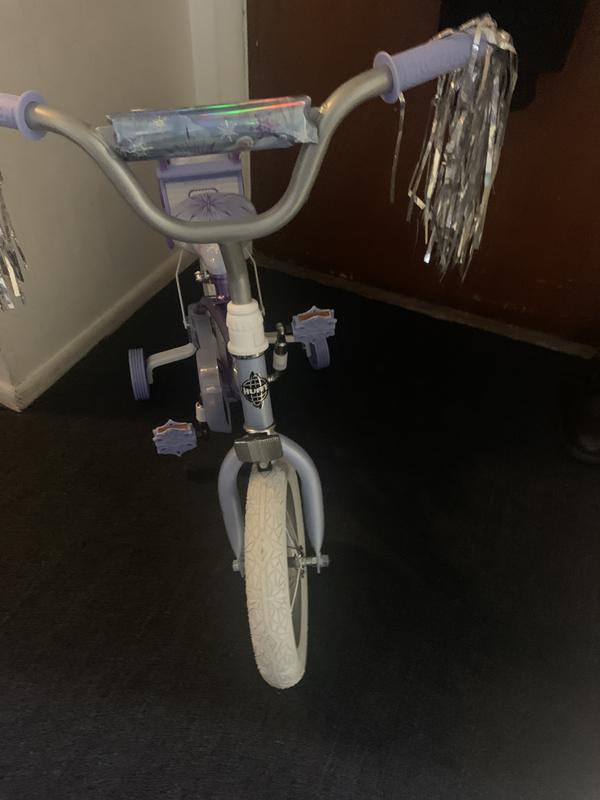 12 inch Disney Frozen EZ Build Kids Bike Lavender Huffy