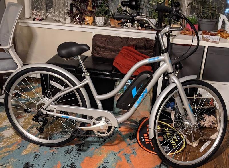 Bicicleta eléctrica Huffy Everett Plus 27.5 Ladie – Huffybikes