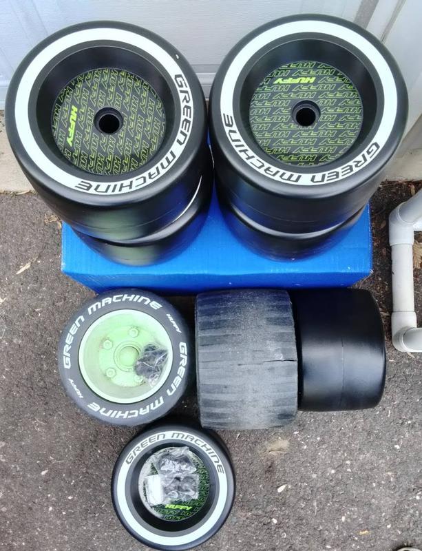 Green machine store spare wheels