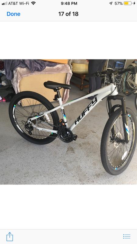 Scout 24 inch Mens Mountain Bike Gray Huffy