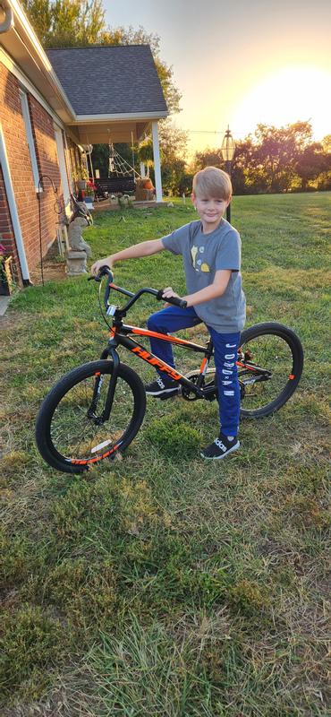 HX Pro Cruiser BMX Race Bike, 20-Inch, Black/Orange | Huffy
