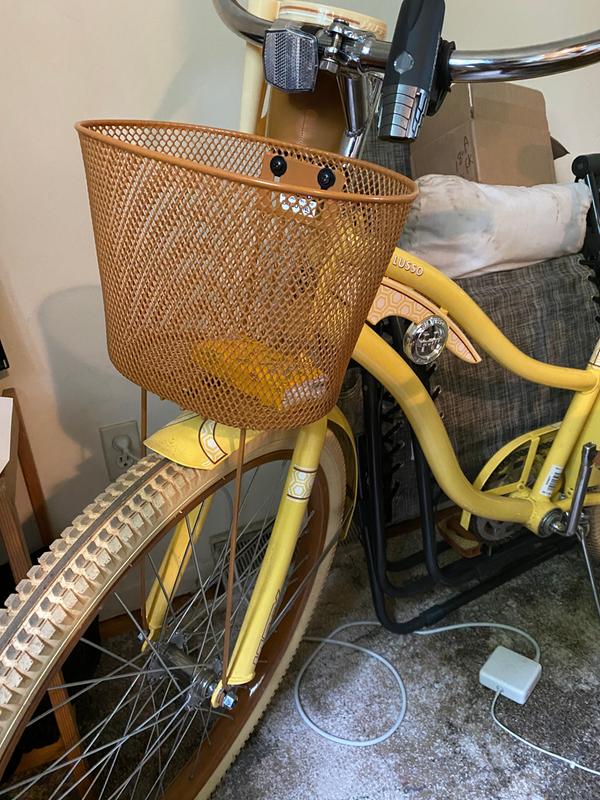 yellow huffy women's bike