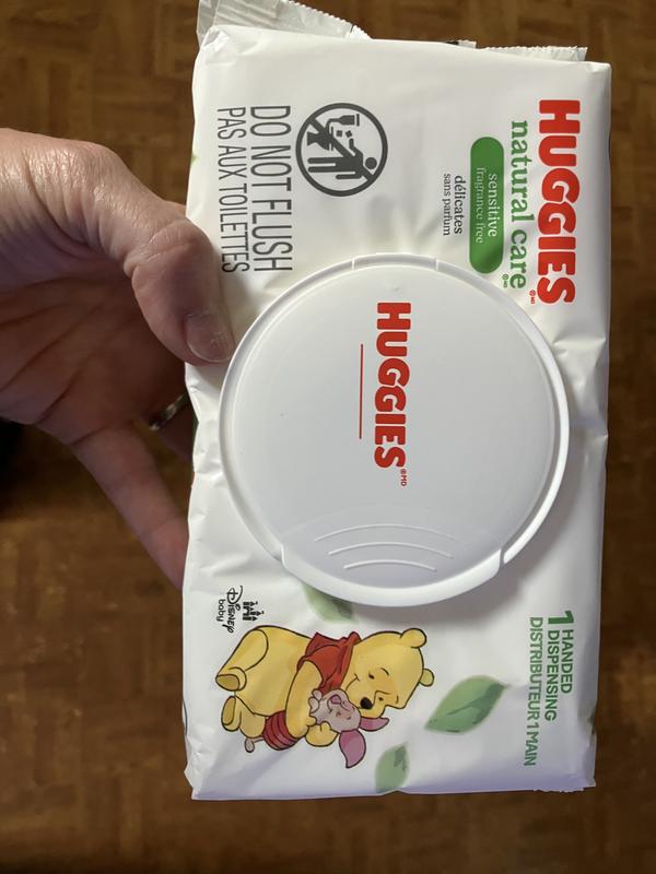 Huggies natural care sensitive wipes