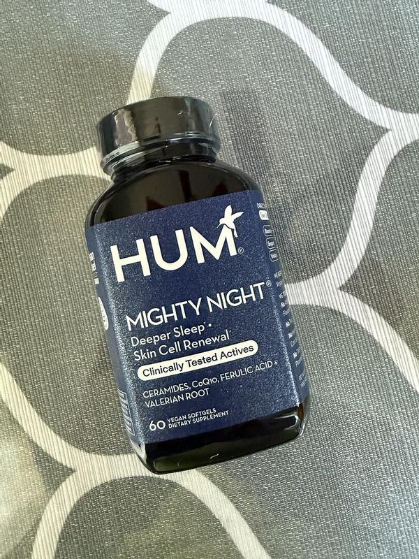 Customer photo for "A dual-purpose supplement for beauty sleep and overnight skin renewal"