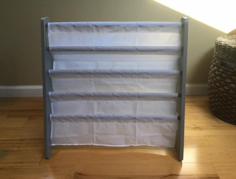 tot tutors book rack grey