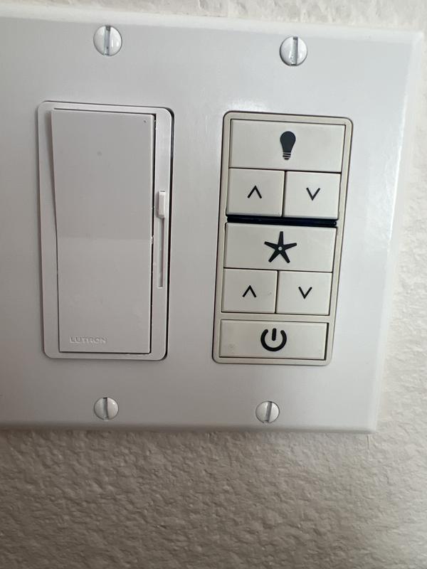 Hunter Universal Wall Mount Ceiling Fan Control 99111 Shelly Lighting