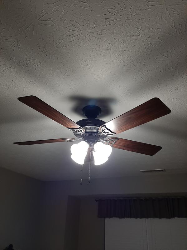 Studio Series With 4 Lights 52 Inch Ceiling Fan Hunter - Hunter 52 Ceiling Fan With 4 Lights