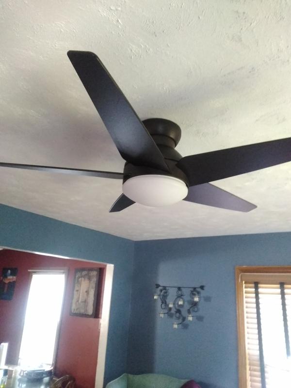 Isotope Low Profile With Led Light 52 Inch Ceiling Fan Casablanca