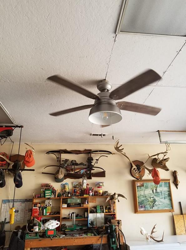 new  Hunter  outdoor fan