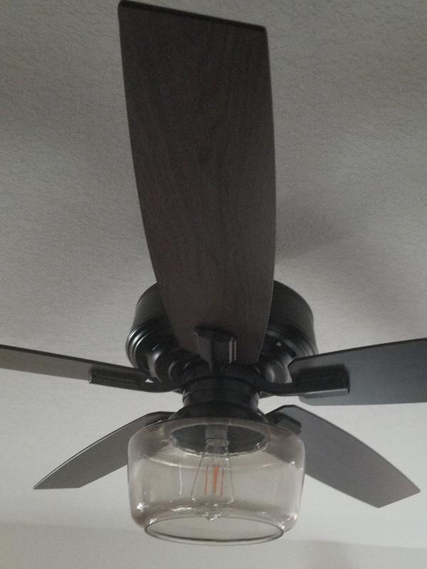 Bennett With Light 52 Inch Ceiling Fan Hunter Fan