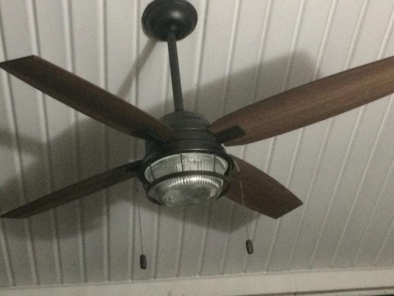 Ocala Outdoor With Led Light 52 Inch Ceiling Fan Hunter Fan