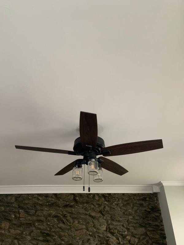 Hunter Lincoln Edison Style Ceiling Fan Shelly Lighting