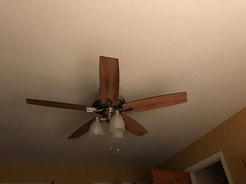 Newly Installed Ceiling Fan Wobbles Shelly Lighting