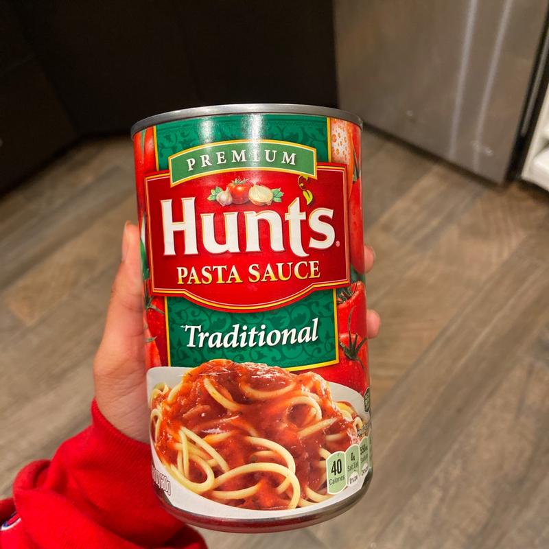 Hunt S Traditional Pasta Sauce 24 Oz Kroger