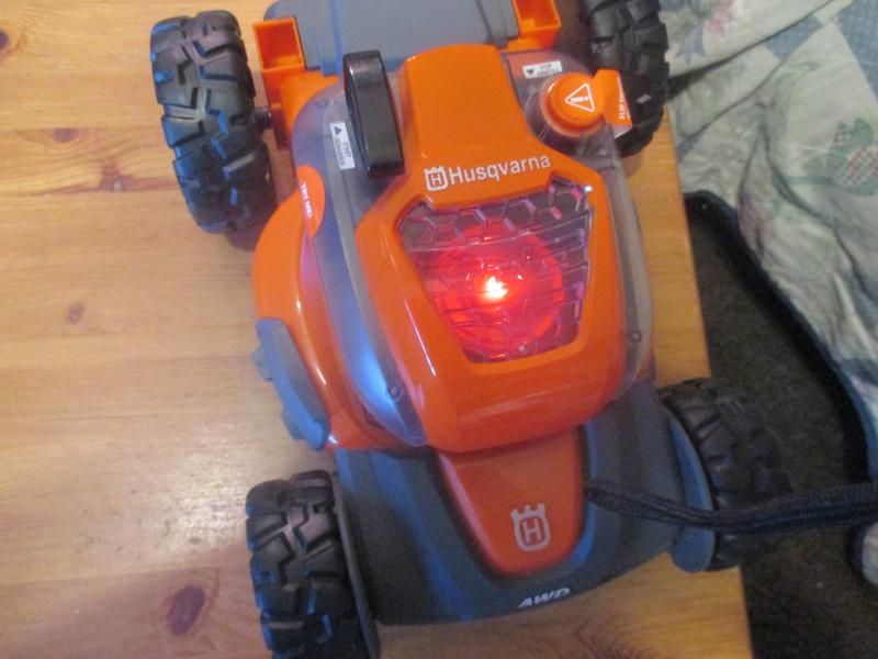 Husqvarna child's toy online lawn mower