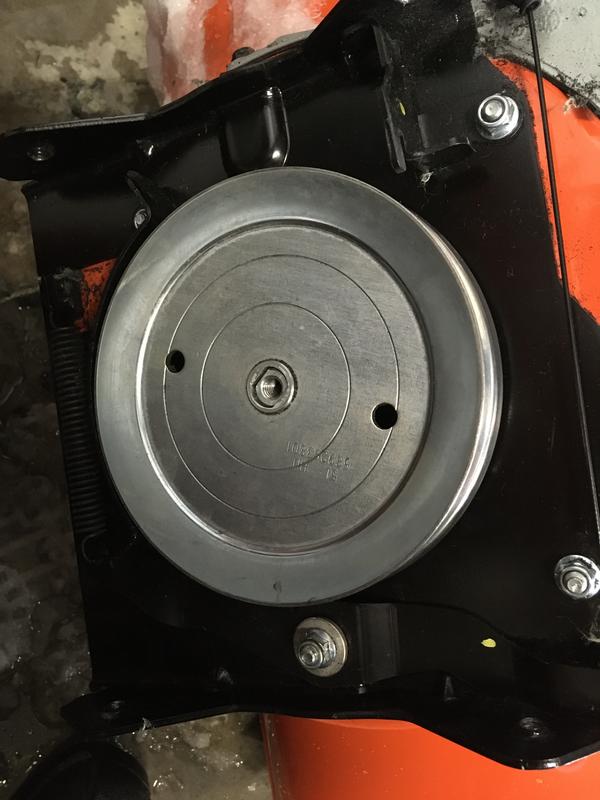 Pulley bolt missing from factory