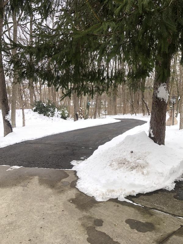 After driveway