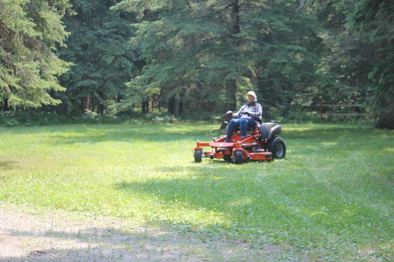 My new 54” ZeroTurn Rider Experience.