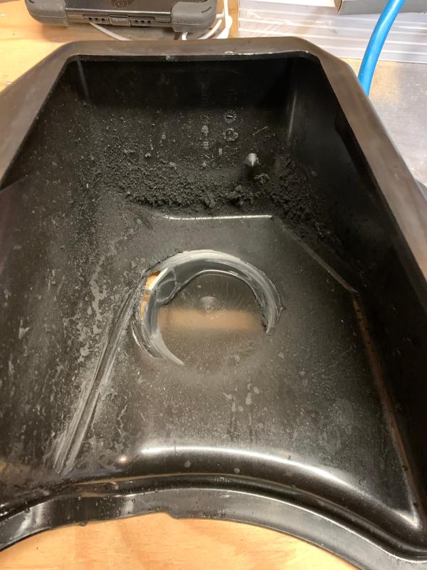 Inside of belt cover