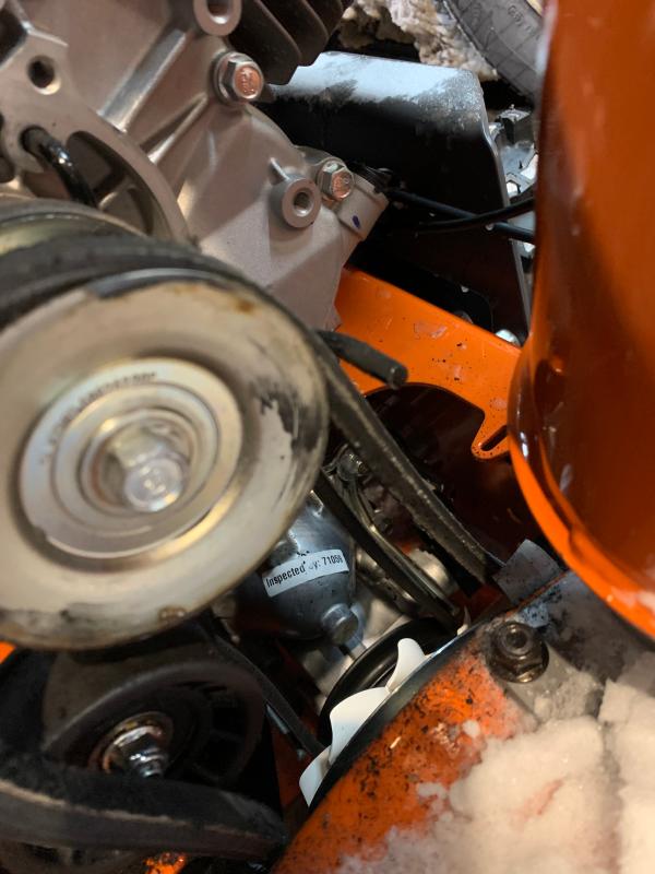 Front of pulley assy.