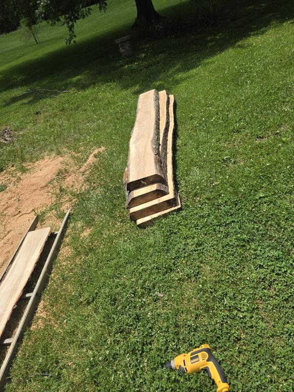 Some of the slabs