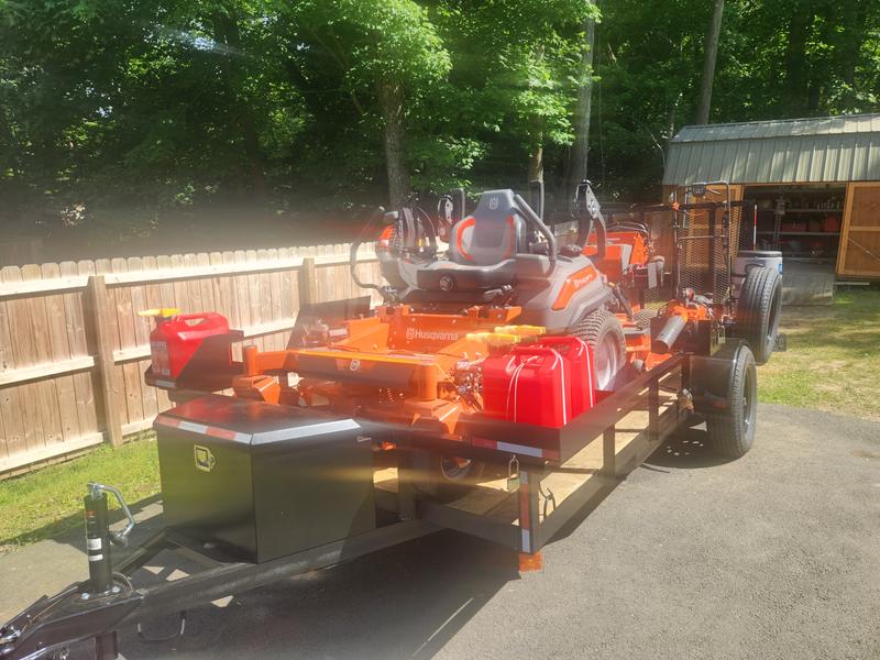 【yy】 Husqvarna MZ54 54 in. 24 HP Gas Zero-Turn Mower, Kawasaki