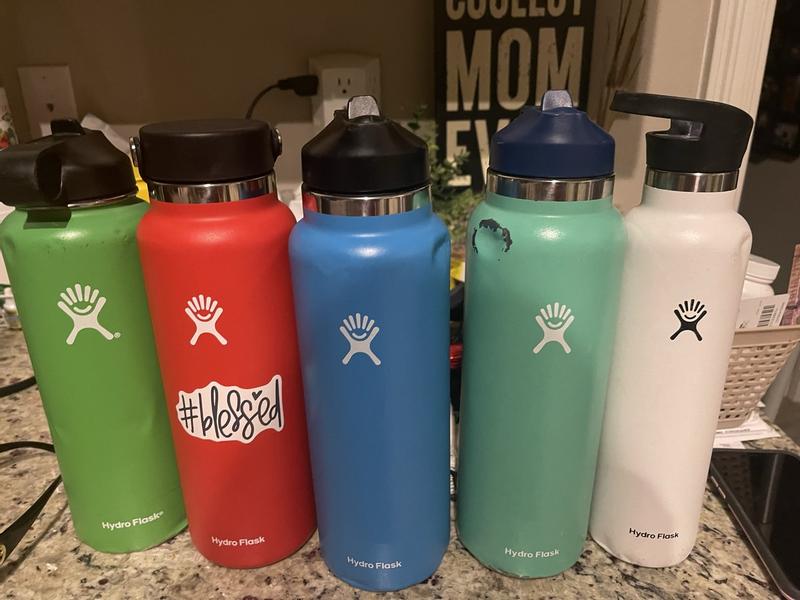 Hydro Flask Wide Mouth Straw Lid 40 Oz Old Lid Rain